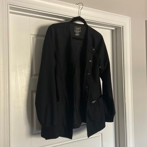 Cherokee snap up scrub jacket